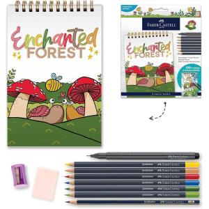 imageFaberCastell Bounce Lettering  Hand Lettering for Beginners DIY Crafts Project with 3 Brush Pens for LetteringEnchanted Forest