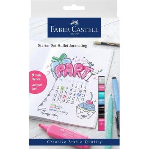 imageFaberCastell Bullet Journaling Starter Set 9teiligDot Journaling Beginners Set