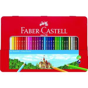 imageFaberCastell Classic Colored Pencils Tin Set 48 Vibrant Colors In Sturdy Metal Case36 Count