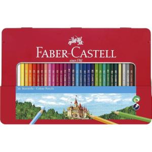 imageFaberCastell Classic Colored Pencils Tin Set 48 Vibrant Colors In Sturdy Metal Case48 Count Drawing  Sketching