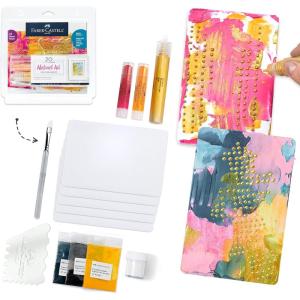 imageFaberCastell Creative Studio Watercolor Art for Beginners  Create Floral Watercolor DesignsAbstract Art