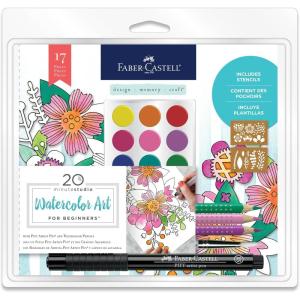imageFaberCastell Creative Studio Watercolor Art for Beginners  Create Floral Watercolor DesignsWatercolor Art