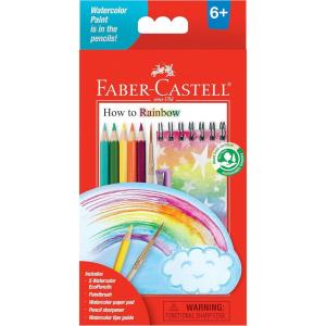 imageFaberCastell How to Rainbow Watercolor Pencils Set  Kids Painting Kits Art Kit for Kids 68How to Rainbow Watercolor Basics
