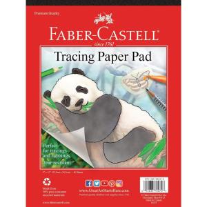 imageFaberCastell Watercolor Paper Pad  9x12 Inches 15 Sheets  Cold Pressed Water Color Sketchbook 140 lb300 GSM9 x 12