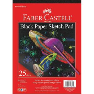 imageFaberCastell Watercolor Paper Pad  9x12 Inches 15 Sheets  Cold Pressed Water Color Sketchbook 140 lb300 GSM9x12Inch