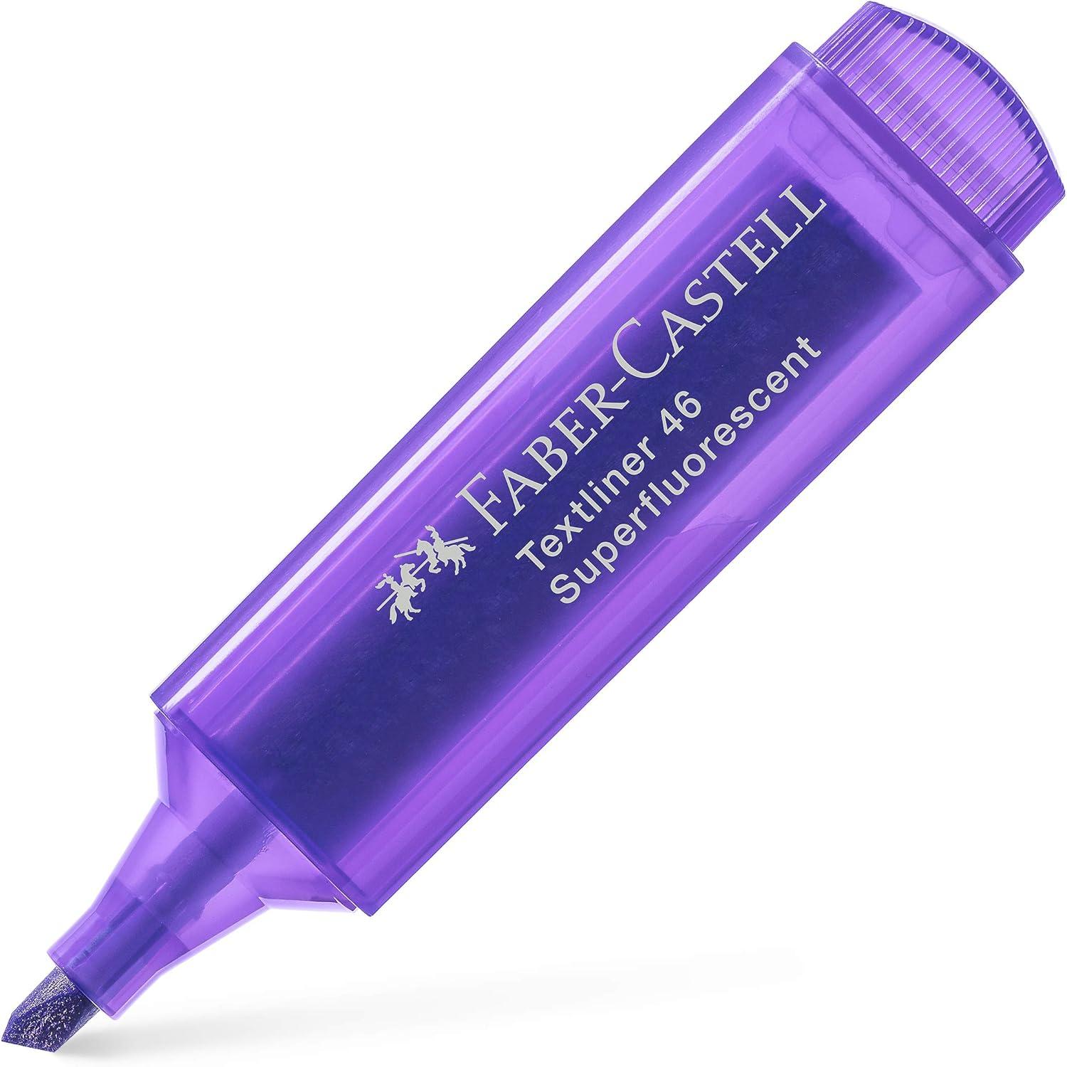 imageFaberCastell Fluorescent Highlighter Set  8 Chisel Tip Highlighter Pens in Assorted Neon Colors1 Count Pack of 8