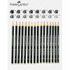 imageFaberCastell 9000 Graphite Sketch Pencil Art Set 8B  2H with Kneaded Art Eraser Large Dust Free Eraser and Sharpener