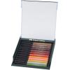 imageFaberCastell Art ampamp Graphic Pitt Artist Pen Brush India Ink Pen Earth Tones Set Of 12 For Art Craft Drawing Sketching Home School University ColouringPen Set