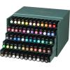 imageFaberCastell Art ampamp Graphic Pitt Artist Pen Brush India Ink Pen Multicoloured Studio Box Of 60 For Art Craft Drawing Sketching Home School University Colouring