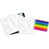imageFaberCastell Color by Number Foil Fun  TRex  Color and Display 1 Dinosaur Color by Number BoardButterflies