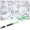 imageFaberCastell Color by Number Puzzle Camping  100 Pieces DIY Coloring Puzzle Set for Kids Ages 6Camping