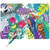 imageFaberCastell Color by Number Puzzle Camping  100 Pieces DIY Coloring Puzzle Set for Kids Ages 6Jungle