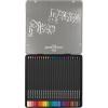 imageFaberCastell Colouring Pencils Black Edition tin of 24 tin of 1224 Count Pack of 1