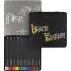 imageFaberCastell Colouring Pencils Black Edition tin of 24 tin of 1224 Count Pack of 1