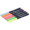 imageFaberCastell Creative Markers 6 Neon Colors MultiSurface Paint Pen Markers Neon Fluorescent Colors Glows Under Black Light