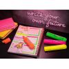 imageFaberCastell Fluorescent Highlighter Set  8 Chisel Tip Highlighter Pens in Assorted Neon Colors1 Count Pack of 8