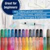 imageFaberCastell Gelatos Dolce 2 Gift Set 28 Watercolor Gel Crayons and Watercolor Supplies for Painting Drawing ampamp Art Versatile Adult Pigment Crayons Journaling Supplies for Artists ampamp HobbyistsOriginal Gift Set