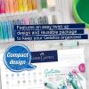 imageFaberCastell Gelatos Dolce 2 Gift Set 28 Watercolor Gel Crayons and Watercolor Supplies for Painting Drawing ampamp Art Versatile Adult Pigment Crayons Journaling Supplies for Artists ampamp HobbyistsOriginal Gift Set