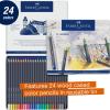 imageFaberCastell Goldfaber Color Pencils Tin Set 24ct