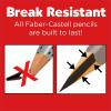 imageFaberCastell Grip Graphite Pencils with Erasers  No 25 8mm Drawing Pencils for Kids Sketch Pencils Art Pencils for Drawing and Shading 12 Count12 mm