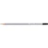 imageFaberCastell Grip Graphite Pencils with Erasers  No 25 8mm Drawing Pencils for Kids Sketch Pencils Art Pencils for Drawing and Shading 12 Count8 mm