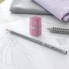imageFaberCastell Grip Trio Pencil Sharpener Rose ShadowsRose Shadows