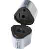 imageFaberCastell Grip Trio Pencil Sharpener Rose ShadowsSilver
