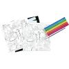 imageFaberCastell Paint by Number Foil Fun  Unicorns  Color and Display 1 Unicorn Paint by Number BoardFairy Garden