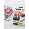 imageFaberCastell Pitt Artist Pen Black Manga Drawing Kit  4 Count Assorted Nibs  Anime and Manga Drawing KitManga Kaoiro 6 Brush Nibs