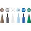 imageFaberCastell Pitt Artist Pen Black ampamp Grey B F 15 FM 167171 Ink Pen Pack of 8Winterlude