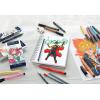 imageFaberCastell Pitt Artist Pen Set of 6 Manga Shjo6 Count Pack of 1