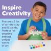 imageFaberCastell Pottery Studio  Complete Pottery Wheel and Painting Kit for Beginners 3 lbs of Sculpting Clay and Tools Ages 8Pottery Clay Refill