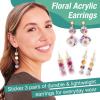 imageFaberCastell Pressed Floral Acrylic Earrings  Create 3 Earrings Jewelry Making Kit and Crafts for Adults Pressed Floral Earring Making Kit Hobbies for Women Birthday Gifts for Women and Teens