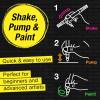 imageFaberCastell Shake ampamp Paint Markers Neon  4 Count Dual Tip Acrylic Paint Pens  Art Markers for Fabric Painting Drawing ampamp Art Supplies Graffiti MarkersNeon