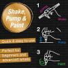 imageFaberCastell Shake ampamp Paint Markers Neon  4 Count Dual Tip Acrylic Paint Pens  Art Markers for Fabric Painting Drawing ampamp Art Supplies Graffiti MarkersMetallic