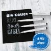 imageFaberCastell White Pitt Artist Pen Set  4 Opaque White India Ink Artist Markers  Lettering and Illustration Marker Set4 Assorted Markers White