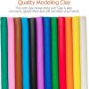 imageFaberCastell World Colors Modeling Clay  Modeling Clay for Kids  Sensory PlayColoring with Clay Jungle Animals