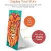 imageFaberCastell World Colors Modeling Clay  Modeling Clay for Kids  Sensory PlayColoring with Clay Jungle Animals