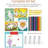 imageFaberCastell World Colors Modeling Clay  Modeling Clay for Kids  Sensory PlayColoring with Clay Jungle Animals