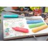 imageideaco  Textliner Highlighter Pen 46 Pastel Colours Pack of 44 Count Pack of 1