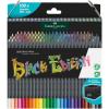 imageFaberCastell Black Edition Colour Pencils Cardboard Wallet of 100Wood