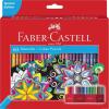 imageFaberCastell Castle 111260 Colouring Pencils Set 60 Pieces Hexagonal Shatterproof for Children and AdultsMulticoloured