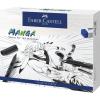 imageFaberCastell Creative Studio Manga Starter Set Multicoloured For Art Craft Drawing Sketching Home School University Colouring