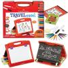 imageFaberCastell DoArt 3in1 Travel Easel  30 Piece Tabletop Easel for Kids with Art Supplies Multicolor