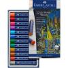 imageFaberCastell Metallic Oil Pastels Set 12 Colors Oil Pastels Art Supplies for Artists Teens and Adults Art Crayon Drawing Supplies