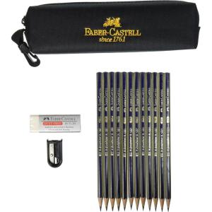 imageFaberCastel FC701000 14 Piece Creative Studio Graphite Pencil Drawing Set Assorted