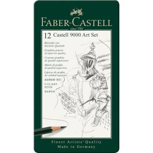 imageFaberCastell 9000 Graphite Sketch Pencil Sets Art 8B  2H set of 1212 Count Pack of 1