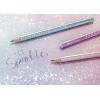 imageFABERCASTELL Sparkle 118297 Pencil Set with Sharpener Eraser and 2 Pencils Writing Set Ocean MetallicMetallic rose