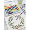 imageFaberCastell 169736 Watercolour Paints in Pans Pack of 36 Multicoloured Pack of 36