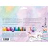 imageFaberCastell 554221  Set of Unicorn Markers 13 Fibre Tip Pens in Standard and Pastel Colours